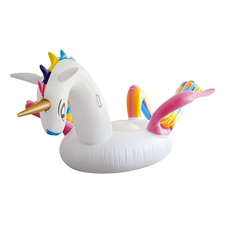 GENERICO - Flotador Gigante Diseño Unicornio Gran Tamaño 250x290x110cm