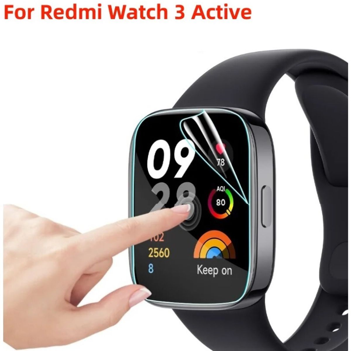 GENERICO - 2 Lamina Protectoras Para XIaomi Redmi Watch 3 Active Hidrogel