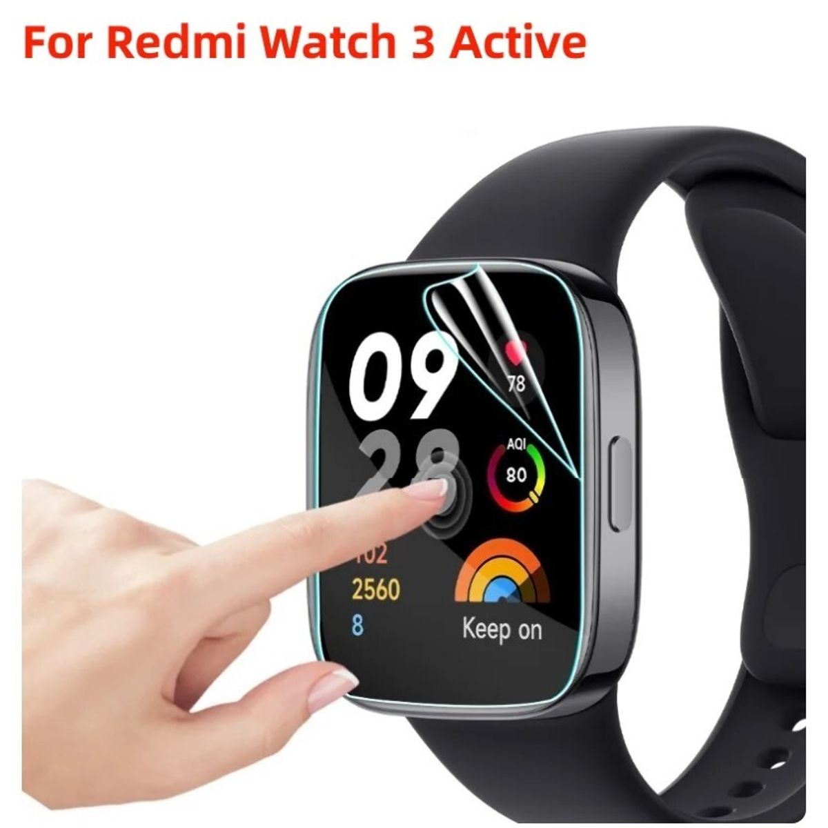 GENERICO - 2 Lamina Protectoras Para XIaomi Redmi Watch 3 Active Hidrogel