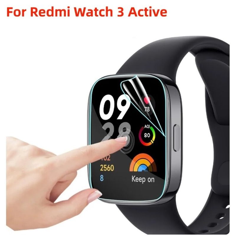 GENERICO - 2 Lamina Protectoras Para XIaomi Redmi Watch 3 Active Hidrogel