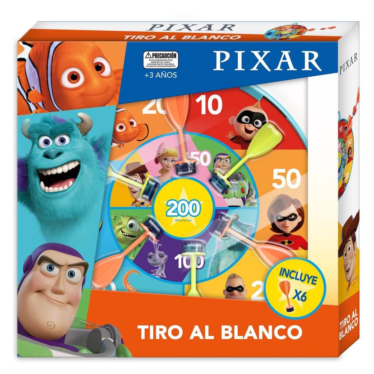 GENERICO - Tiro Al Blanco De Disney Pixar