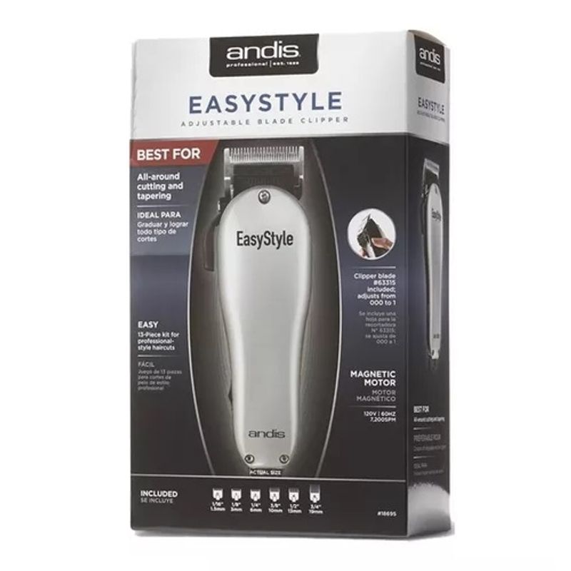 ANDIS - Máquina Andis Clipper Easy Style Uso Domestico.