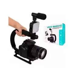 GENERICO - Trípode Estabilizador P Cámaras Teléfonos Grabaciones Lives