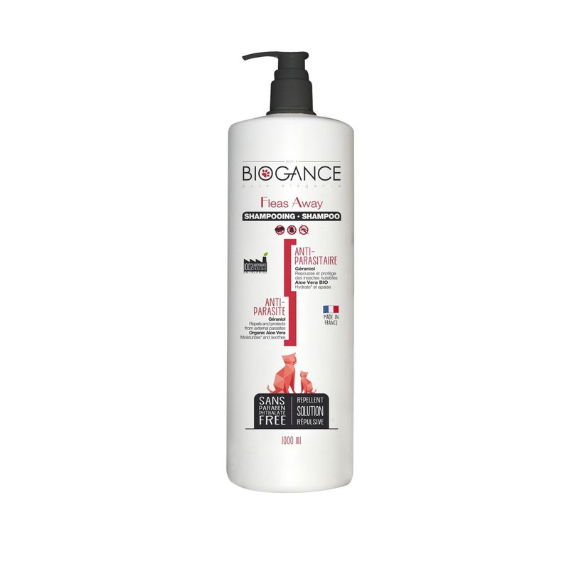 BIOGANCE - Shampoo Fleas Away Cat 1 Litro, Biogance..
