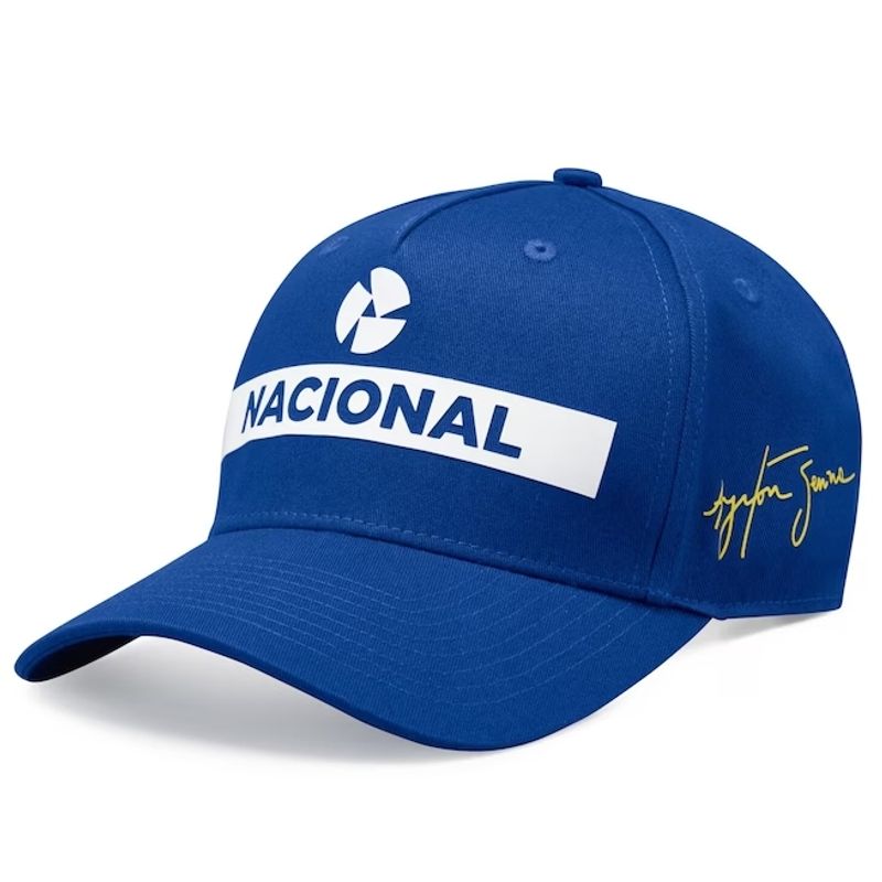 NACIONAL - Gorro Formula 1 Oficial Ayrton Senna Nacional