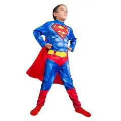 OEM - DISFRAZ SUPERMAN CLASSIC TALLA 4-6 AÑOS