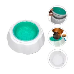 GENERICO - Plato Bebedero Comedero Refrescante Mascotas