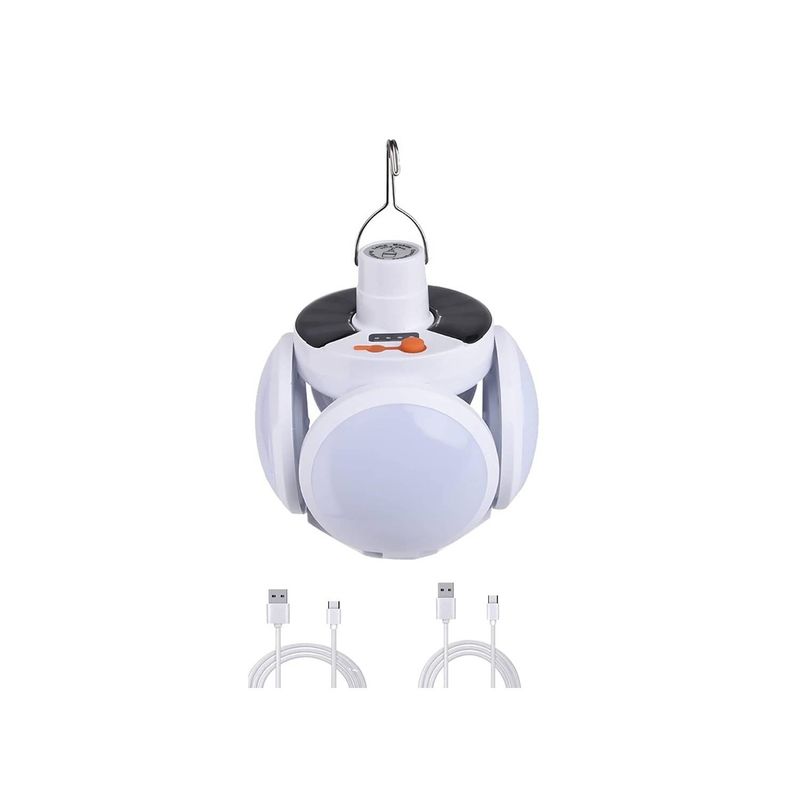 GENERICO - Lampara Led Solar Recargable Emergencia Usb