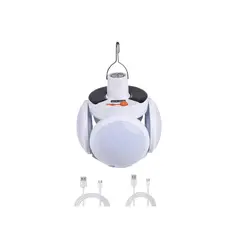 GENERICO - Lampara Led Solar Recargable Emergencia Usb