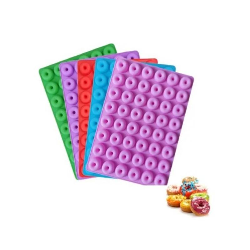 GENERICO - Molde De Silicona Para Gomita Donas Mini Donas Repostería