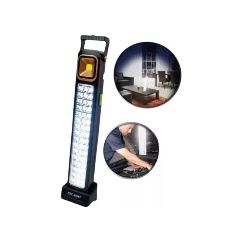 GENERICO - Lampara De Emergencias Solar Recargable Luz Focos 48 Led Usb