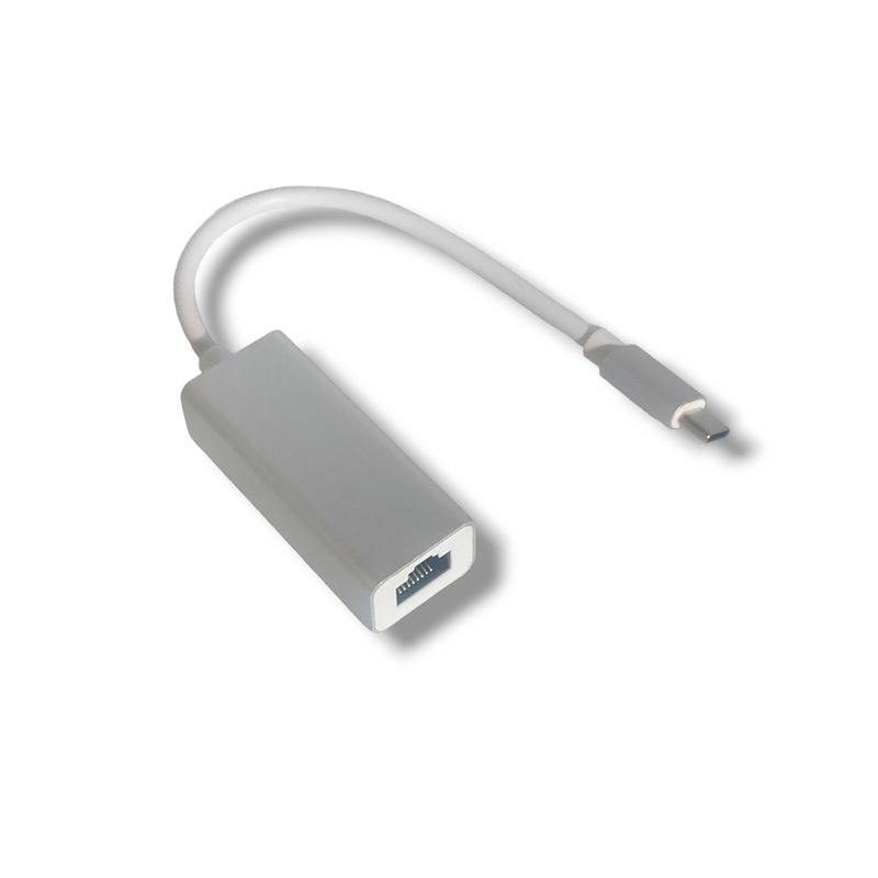 GENERICO - Adaptador Usb C A Rj45 Gigabit Lan Ethernet 101001000mbps