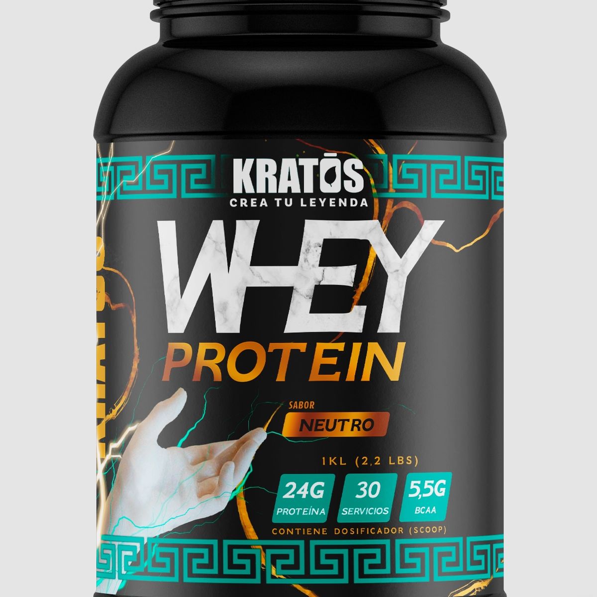 KRATOS - Whey Protein Kratos sin sabor.