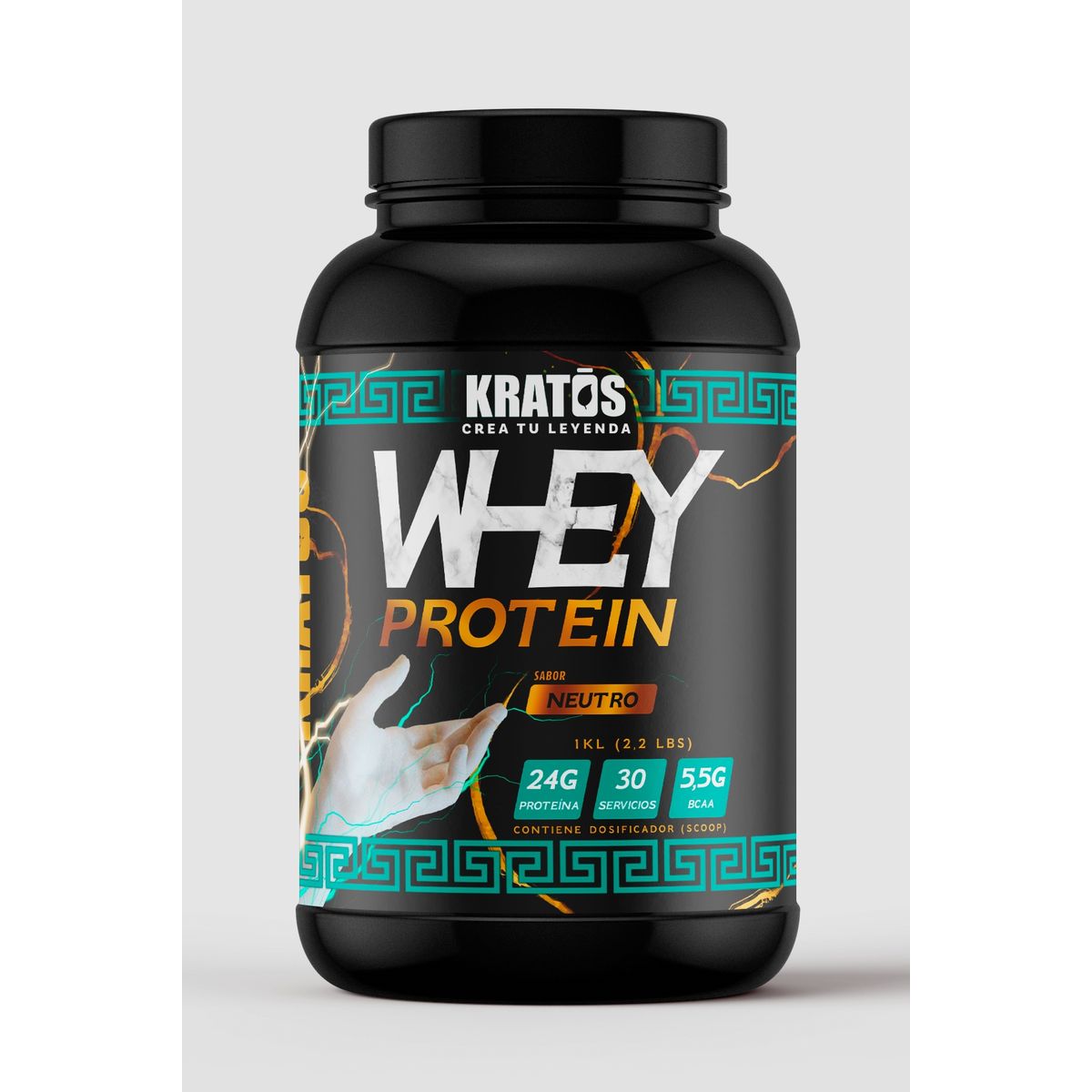 KRATOS - Whey Protein Kratos sin sabor.