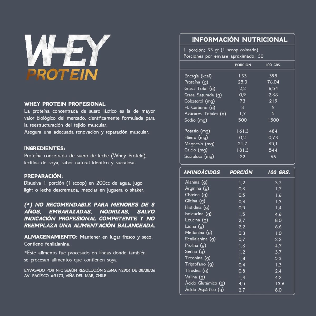 KRATOS - Whey Protein Kratos sin sabor.