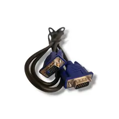 GENERICO - Cable Vga 15mts Video Monitor Pantalla Doble Filtro Macho