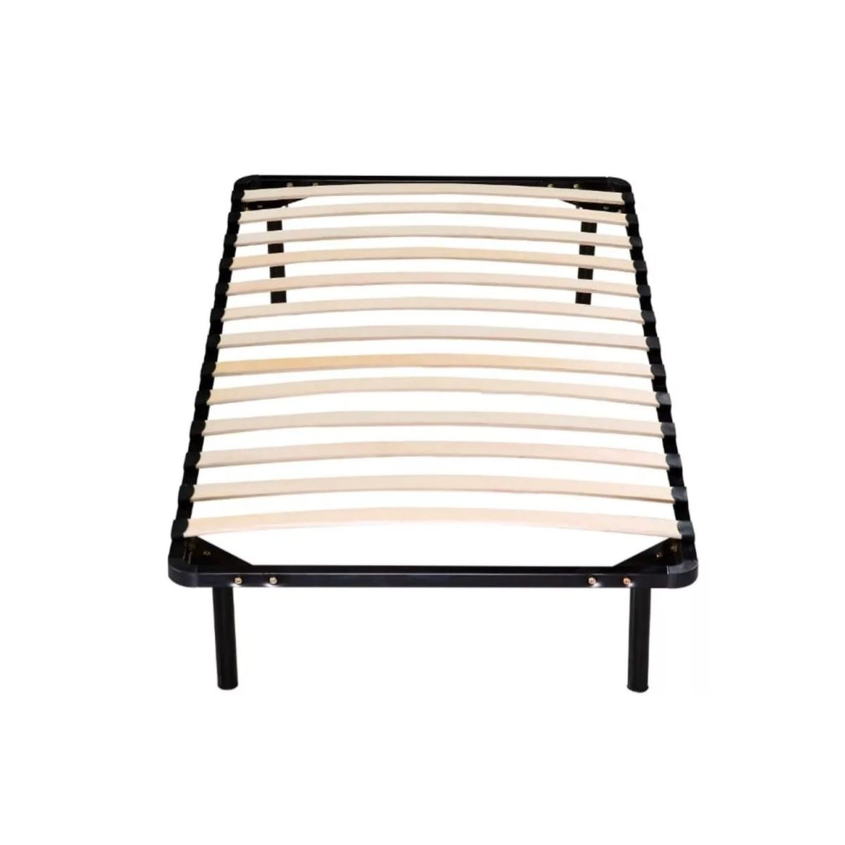 5 SUEÑO - Base de Cama Europea Metálica 1 Plaza 5º Sueño 190x90x23cm