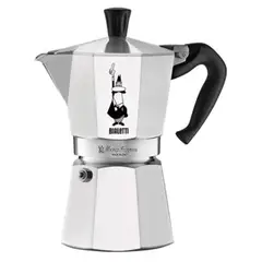 BIALETTI - Cafetera Moka Express Italiana 6 Tazas (270 CC)