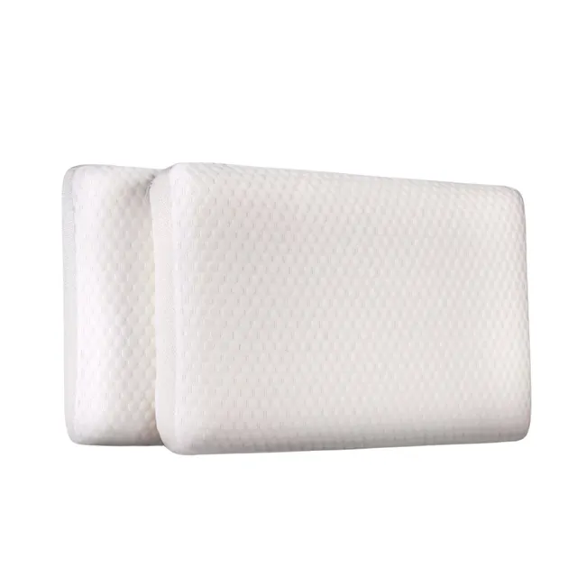 5 SUEÑO - Almohadas 5º Sueño Pack 2 Unidades Blanco Viscoelástica 65x38cm