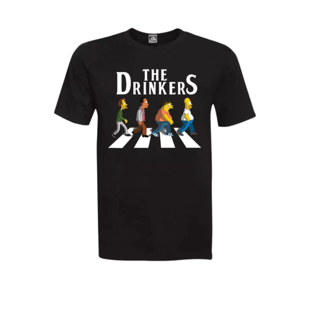 GENERICO - Polera Estampado DTF Los Simpsons The Drinkers / 002