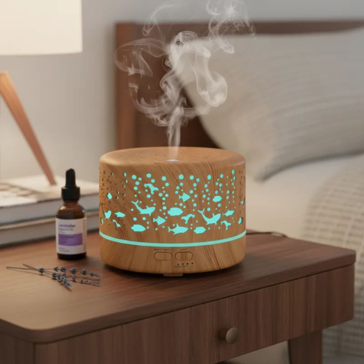 GENERICO - Humidificador bluetooth Ultrasónico Aromas De Esencia