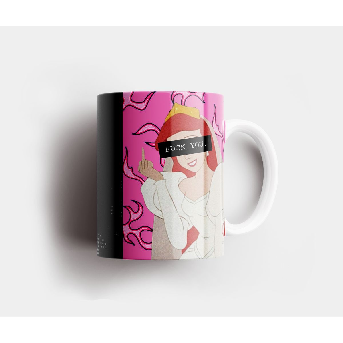 GENERICO - Tazón PRINCESA DARK - Mug La Perfeccion No Se Pega