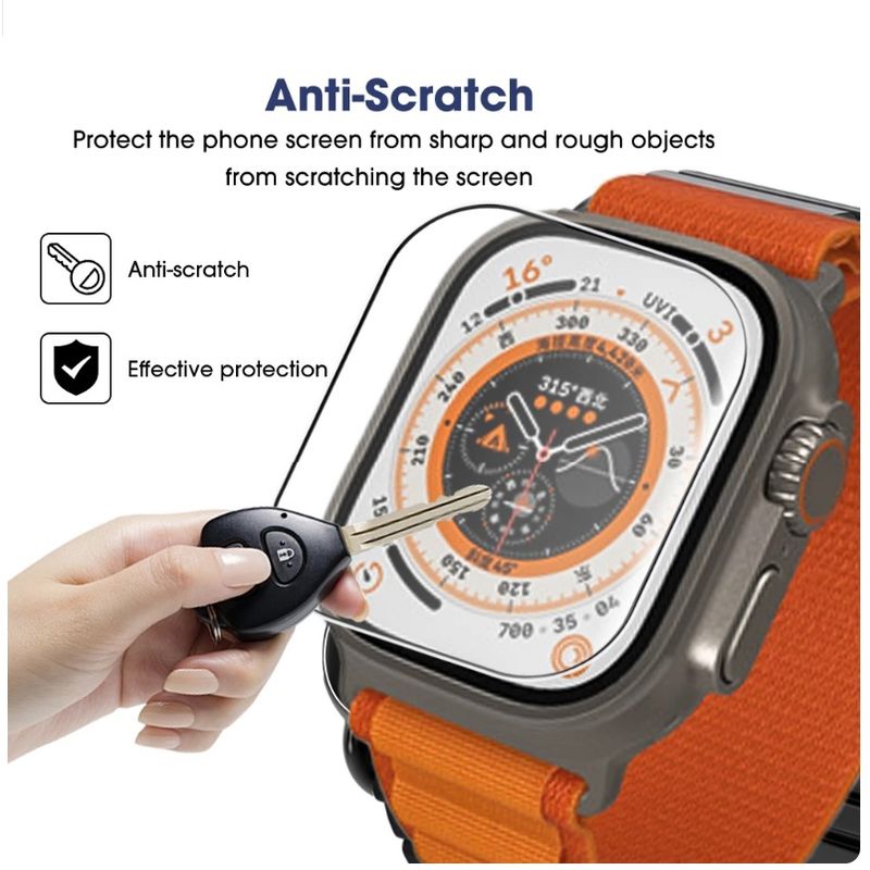 GENERICO - 2 Lamina Para Apple Watch Ultra 2 y 1 49mm Hidrogel