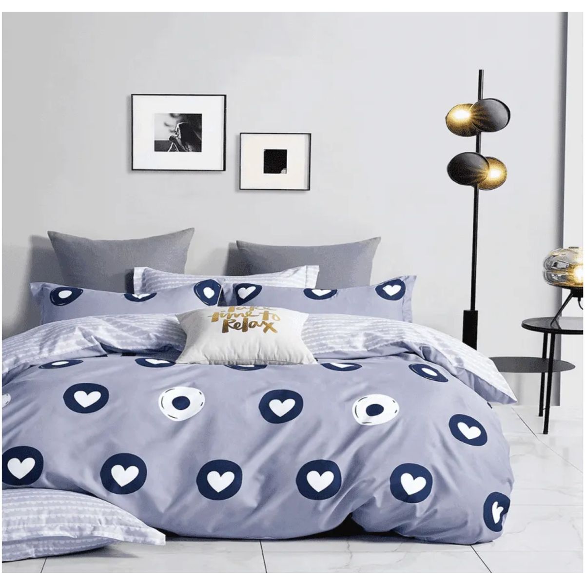 DIANA - CUBRECAMA QUILT DE VERANO 2 PLAZA SUPER OFERTA CORAZON