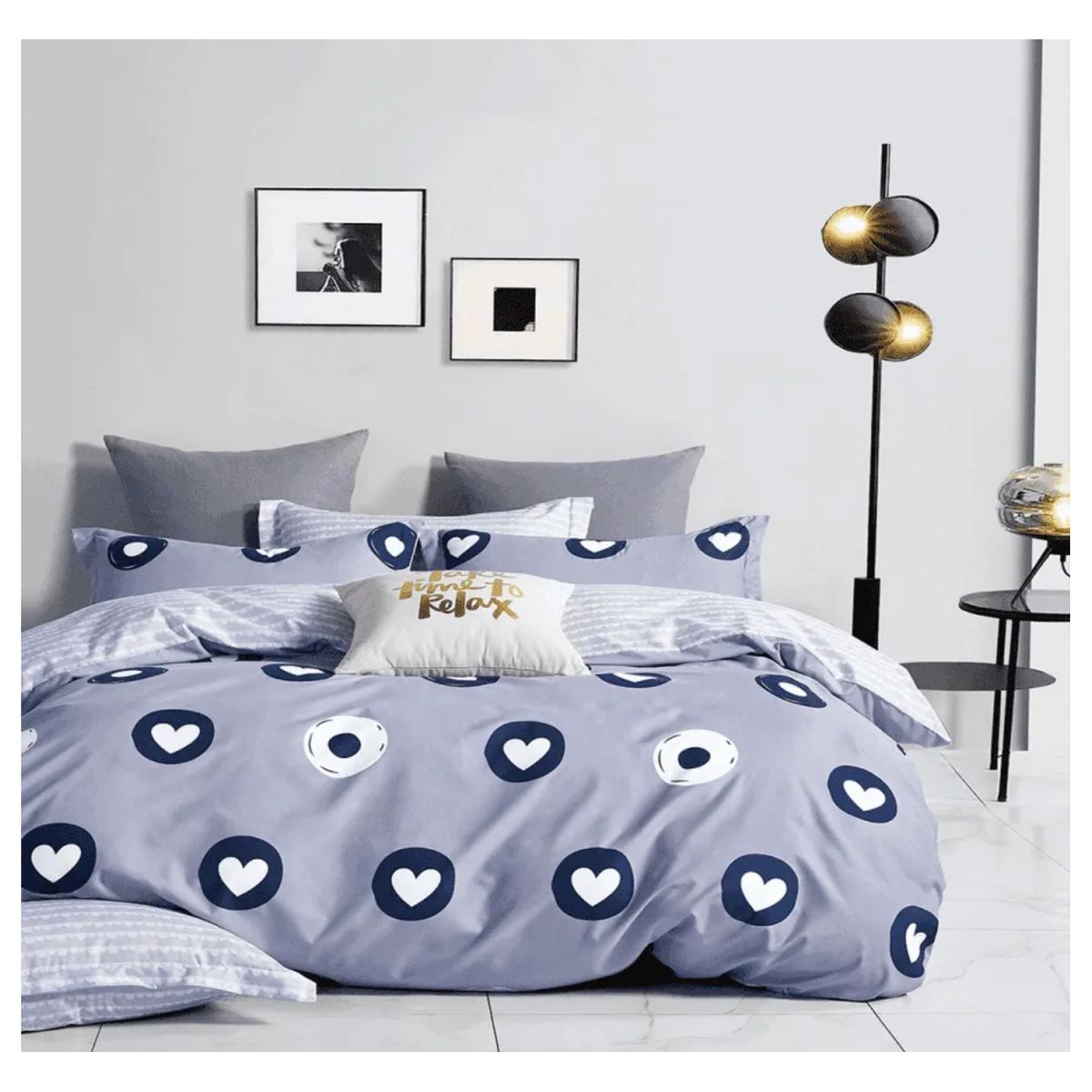 DIANA - CUBRECAMA QUILT DE VERANO 2 PLAZA SUPER OFERTA CORAZON