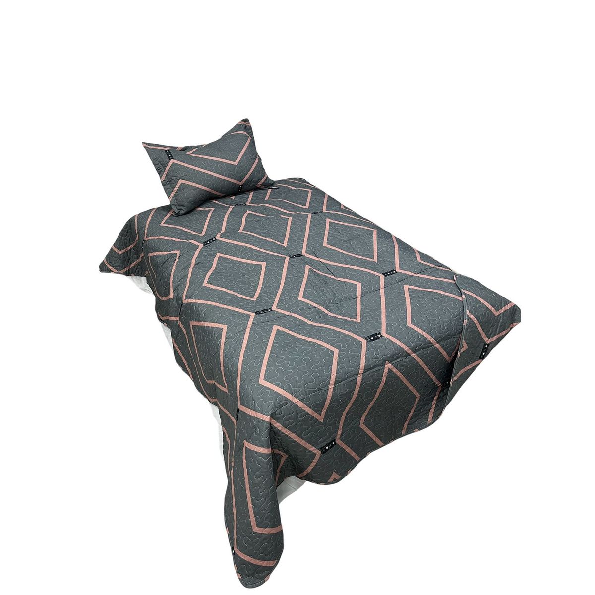 GENERICO - Cubrecama Quilt Delgado de Verano 1.5 Plaza