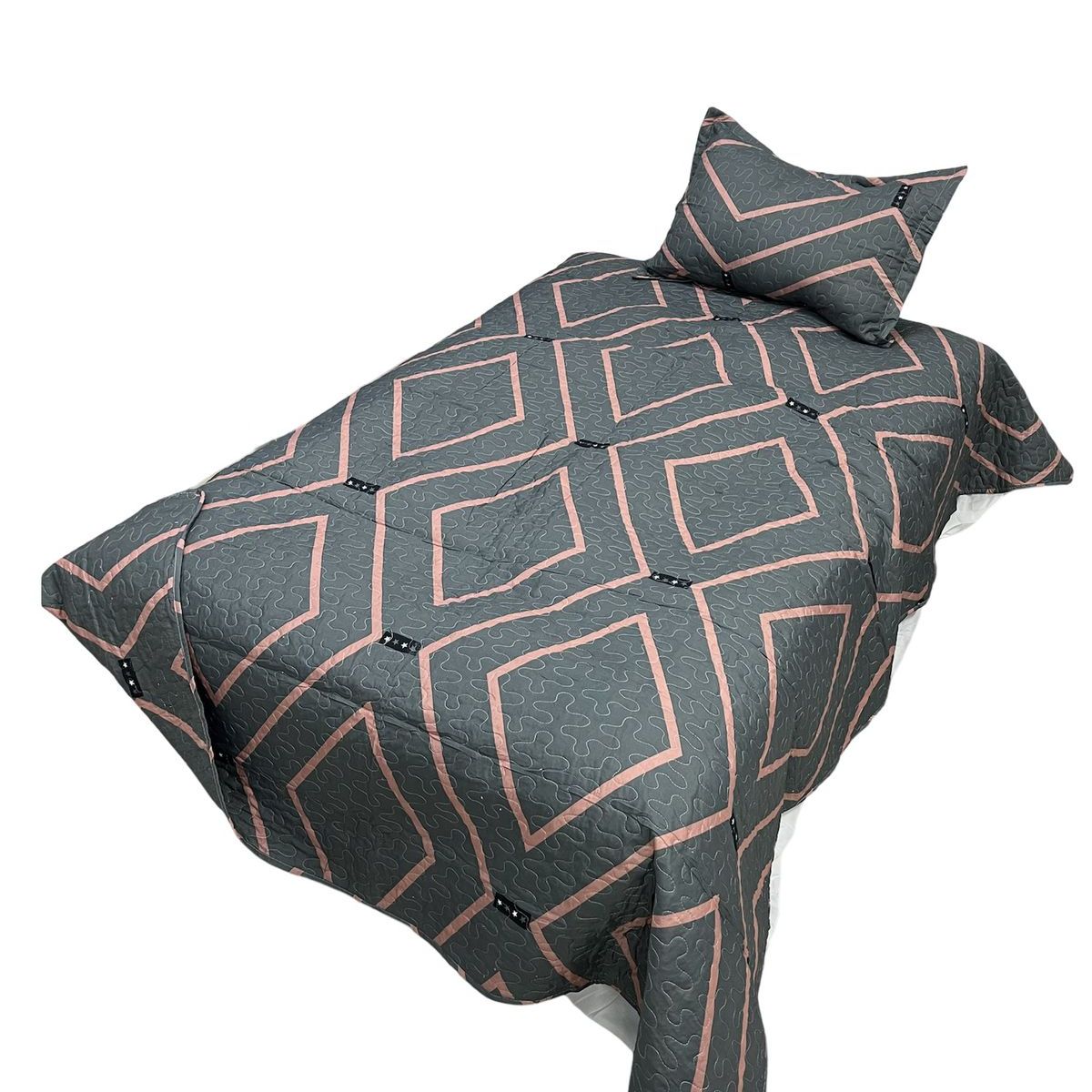 GENERICO - Cubrecama Quilt Delgado de Verano 1.5 Plaza