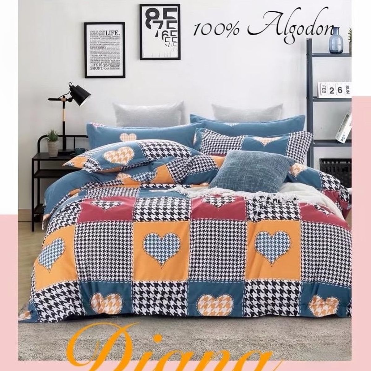 GENERICO - Cubrecama Quilt Delgado de Verano 1.5 Plaza
