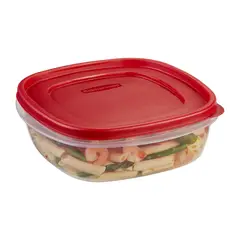 RUBBERMAID - Set de 6 Contenedores Herméticos Easy Find Lids de 2.1 L