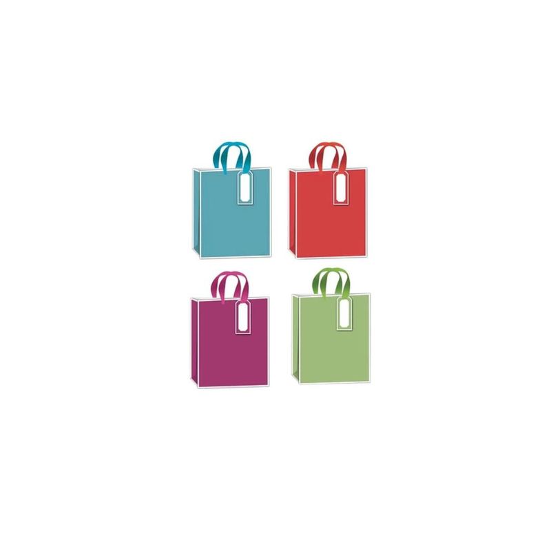 GENERICO - Bolsa de regalo con tarjeta colgante 18x21x10cm