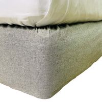 Faldón elasticado Gris Medio King