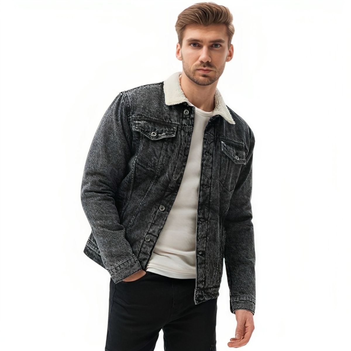 BOSSY - Chaqueta Mezclilla Chiporro Hombre