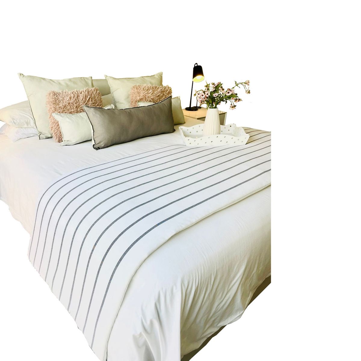 ANTONIA PAZ - Piecera Lineas King