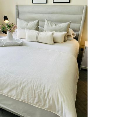 Imagen 2 del producto Piecera Duo Crudo / Arena 270 x 95 cm