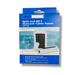 GENERICO - Tester Cable Red Utp Lan Telefono Rj45 Rj11 5e 6