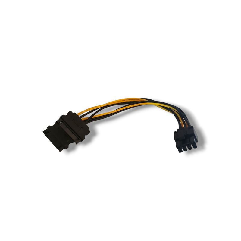 GENERICO - Cable Adaptador Poder 2x Sata 15pin A Pci Express 8pin