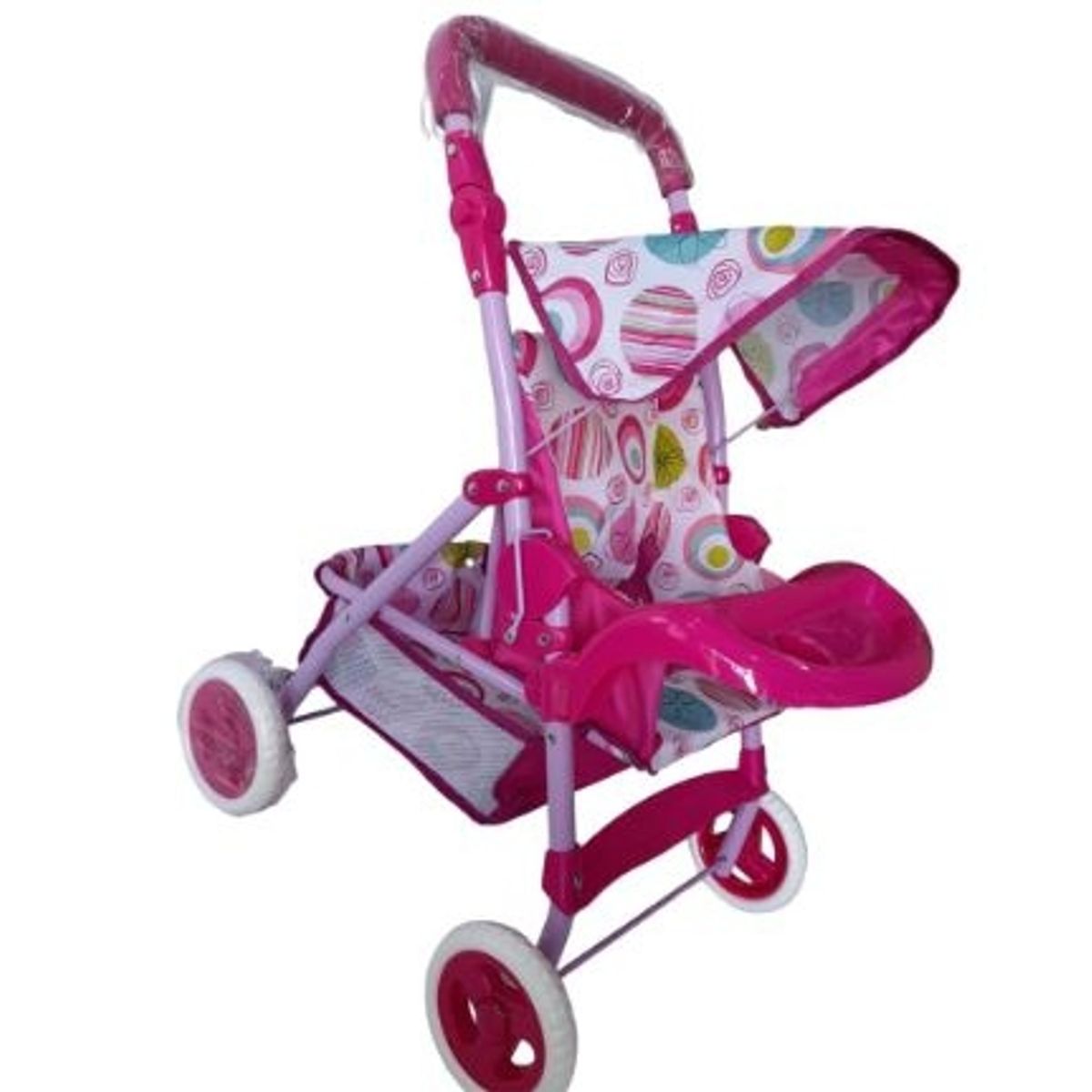 OEM - COCHE METALICO GRANDE DISEÑO CIRCLES