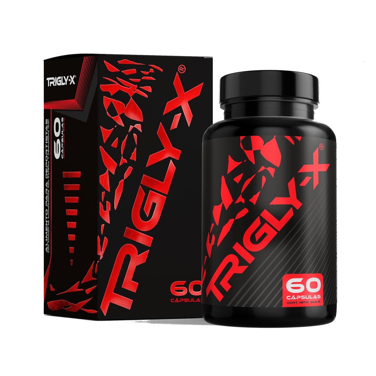 DNA - TRIGLY X® - MOVILIZADOR DE GRASA TERMOGÉNICO - 60CAP