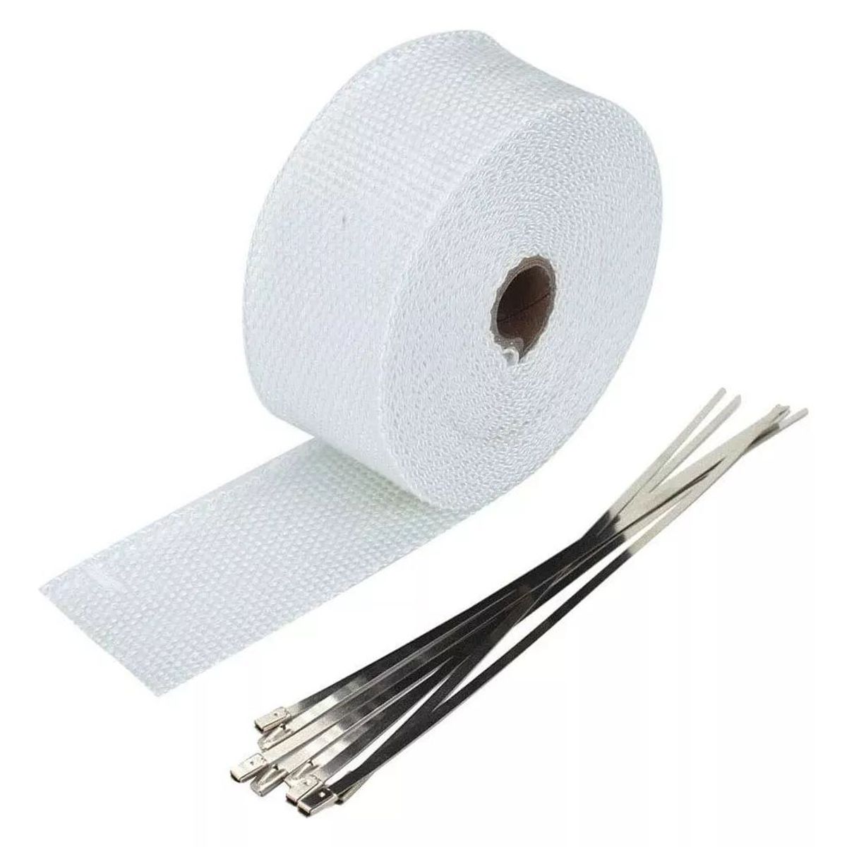 KUANGYE - Cinta Térmica Fibra Vidrio Aislante Escape Anti Quemadura