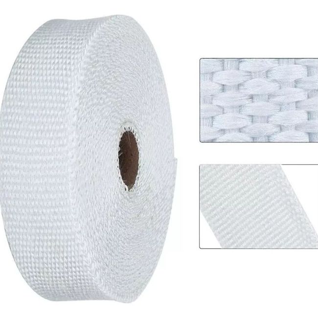 KUANGYE - Cinta Térmica Fibra Vidrio Aislante Escape Anti Quemadura