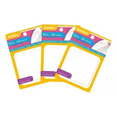 ADETEC - Pack 150 Notas Adhesivas Transparentes 76 x 76 mm