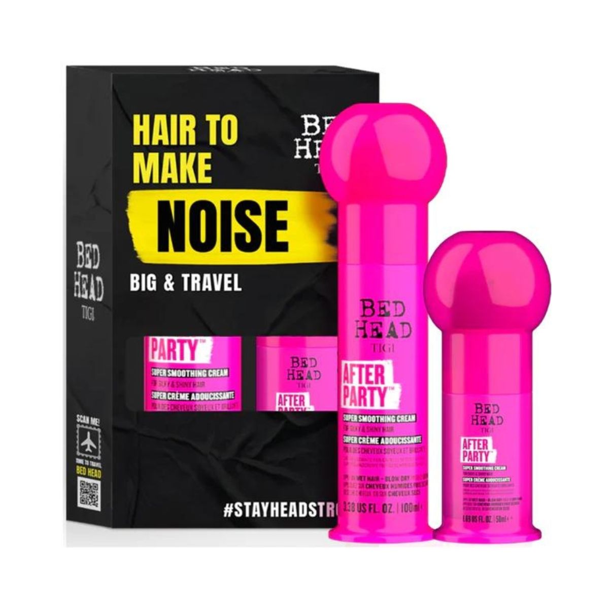 TIGI - Kit After Party - Crema de Suavidad y Brillo 100ml y 50ml.