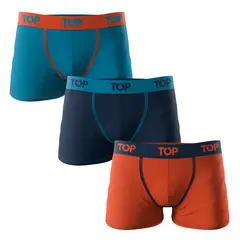 TOP - Bóxer Medio Niño Pack 3 C6 TOP.