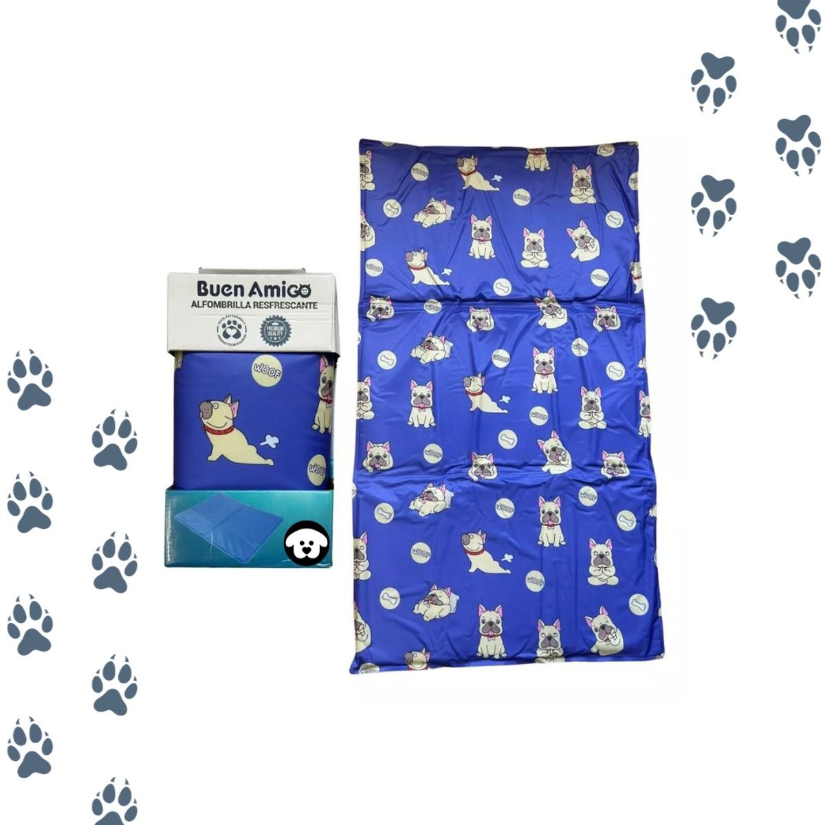 GENERICO - Cama Fria de Verano para Mascotas 96x80 cm Woof