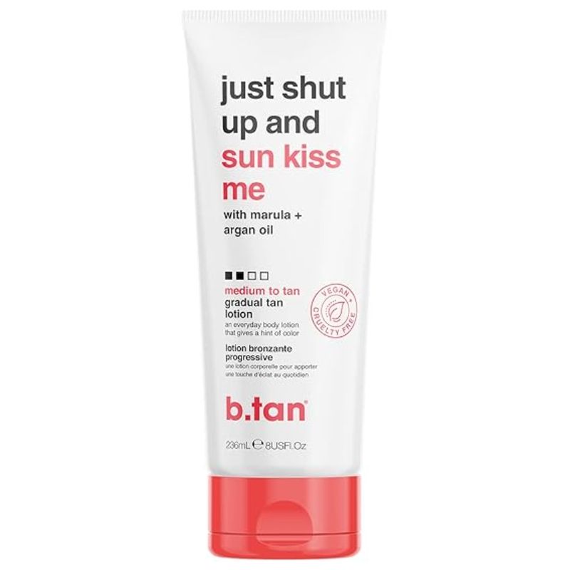 B TAN - Autobronceador Just Shut Up and Sun Kiss Me - BTan -237ml.
