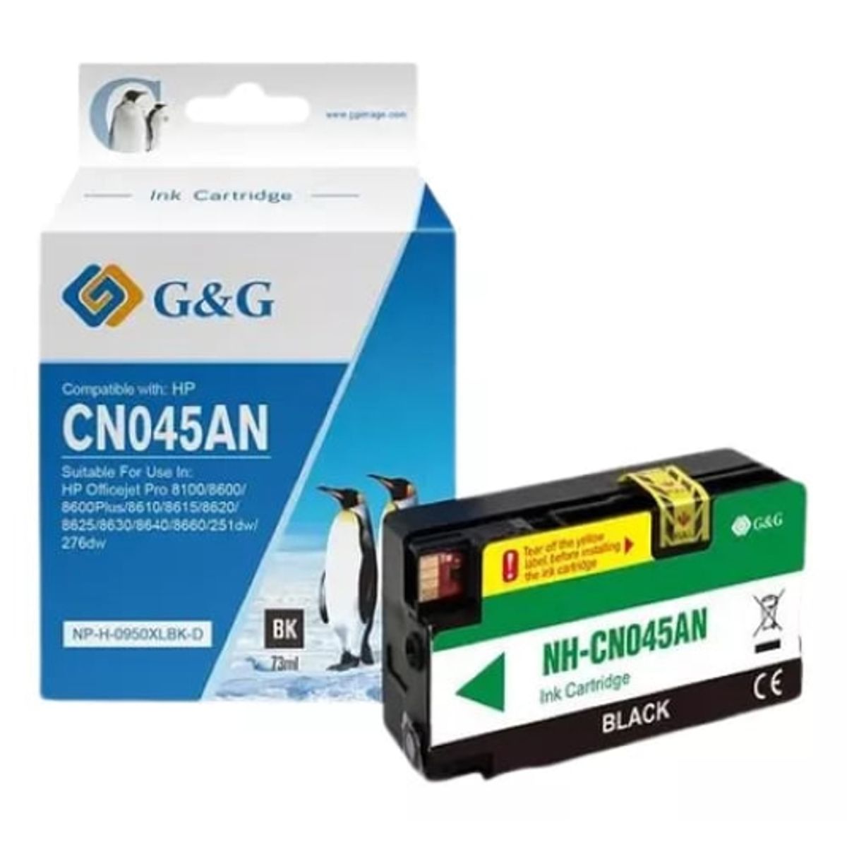 GENERICO - Cartucho Alternativo 950XL Color Negro Cartridge Para HP